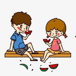 吃瓜头像插画女孩,吃瓜头像插画女孩的时尚风采